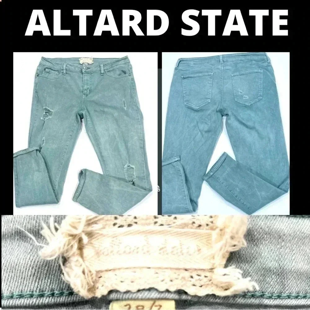 Altars State Thrill Chinois distressed jeans high waist